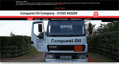 Desktop Screenshot of conquestoil.co.uk